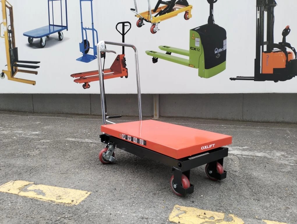 Стол подъемный гидравлический передвижной OXLIFT OXF-50 900 мм 500 кг, производства – Китай для ООО "АЙ ЭЙЧ ПИ АППЛАЕНСЕС". (июнь 2026 г.). На территории склада ООО «Склада и Техника». Стол подъемный гидравлический передвижной OXLIFT OXF-50 900 мм 500 кг, производства – Китай для ООО "АЙ ЭЙЧ ПИ АППЛАЕНСЕС". (июнь 2026 г.). На территории склада ООО «Склада и Техника».
