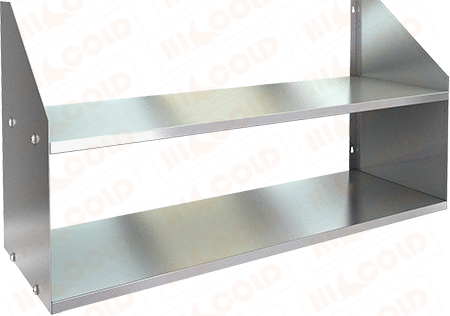 Полка нержавеющая настенная двойная HICOLD НПД-6/4 | Uliss Trade Полка нержавеющая настенная двойная HICOLD НПД-6/4 фото, купить в Липецке | Uliss Trade