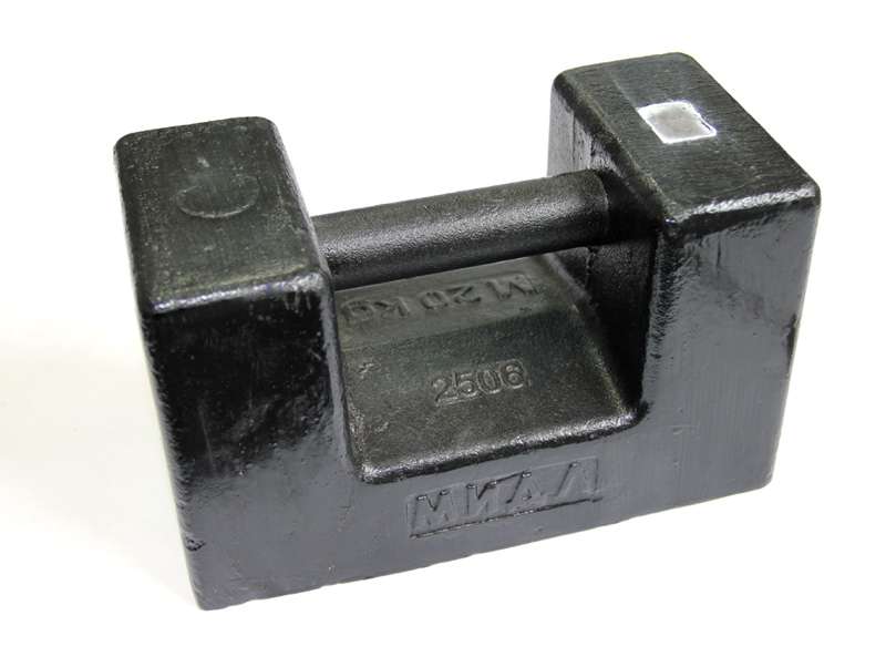 Гиря 20 кг М1 OIML R 111-1 чугун | Uliss Trade Гиря 20 кг М1 OIML R 111-1 чугун фото, купить в Липецке | Uliss Trade