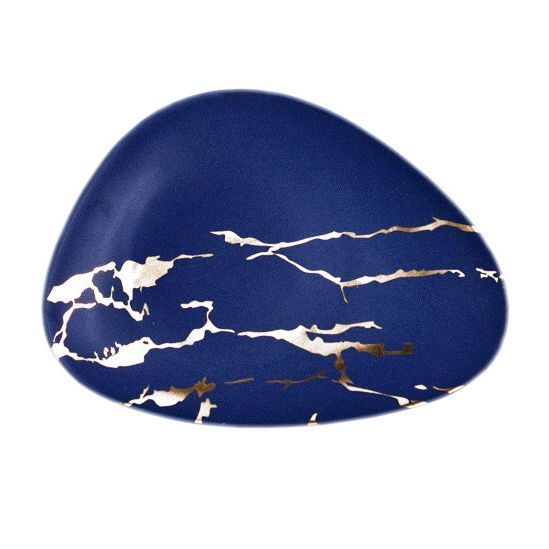 Тарелка Blue Gold 24,5*18 см, P.L. Proff Cuisine | Uliss Trade Тарелка Blue Gold 24,5*18 см, P.L. Proff Cuisine фото, купить в Липецке | Uliss Trade