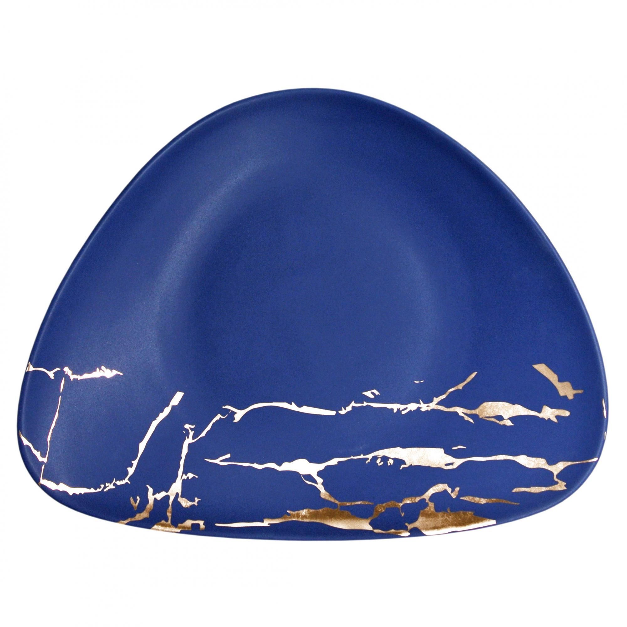 Тарелка Blue Gold 35*28 см, P.L. Proff Cuisine | Uliss Trade Тарелка Blue Gold 35*28 см, P.L. Proff Cuisine фото, купить в Липецке | Uliss Trade