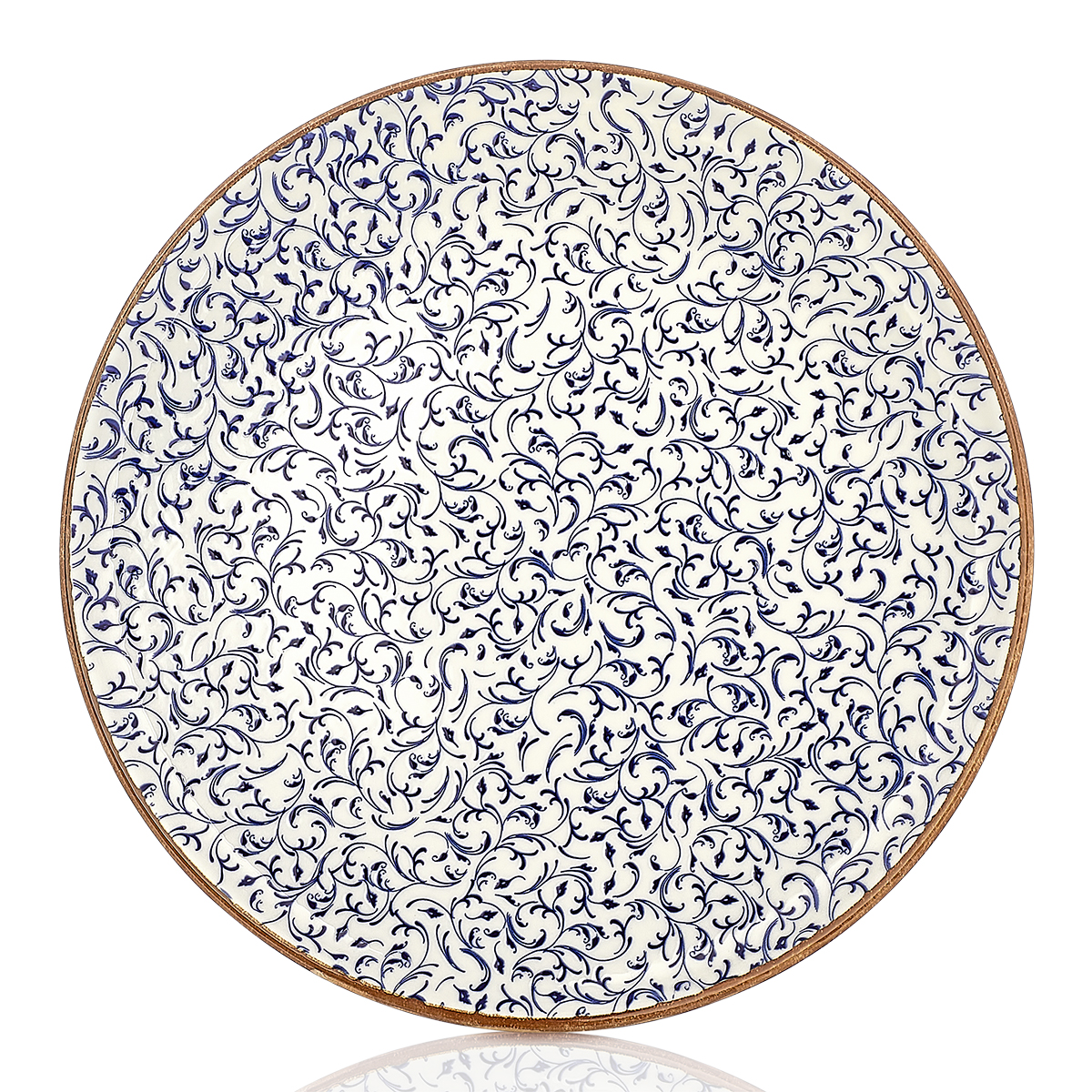 Тарелка гладкая d=23 cм, фарфор,серия "Tinta Edera" By Bone | Uliss Trade Тарелка гладкая d=23 cм, фарфор,серия "Tinta Edera" By Bone фото, купить в Липецке | Uliss Trade