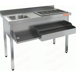 Барная станция открытая HICOLD НКС-12/7БПК фото, купить в Липецке | Uliss Trade
