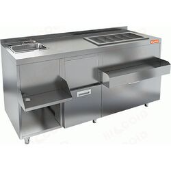 Барная станция закрытая HICOLD НБМКС-16/5БПК фото, купить в Липецке | Uliss Trade