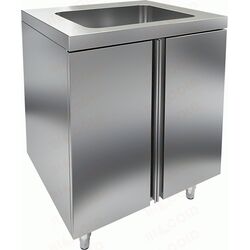 Стол закрытый с мойкой HICOLD НБМСЗМ-6/5 фото, купить в Липецке | Uliss Trade