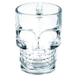 Кружка "Череп" 500 мл, стекло, P.L. - BarWare фото, купить в Липецке | Uliss Trade