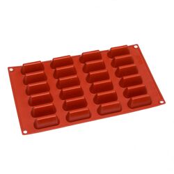 Форма силиконовая P.L. Proff Cuisine "Мини полено" 24 ячееки 50*20 мм, h 25 мм (30*17,5 см) фото, купить в Липецке | Uliss Trade