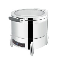 Мармит электрический "Roma" с обзорным стеклом, (220V, 900W),10 л SUNNEX - P.L. фото, купить в Липецке | Uliss Trade