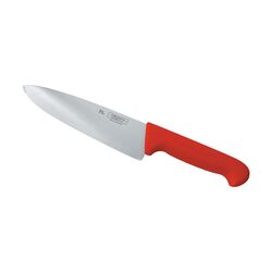 Шеф-нож PRO-Line 25 см, красная пластиковая ручка, P.L. Proff Cuisine фото, купить в Липецке | Uliss Trade
