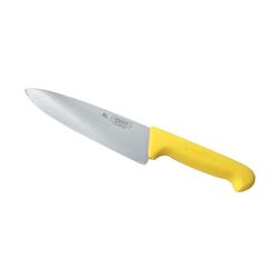 Шеф-нож PRO-Line 25 см, желтая пластиковая ручка, P.L. Proff Cuisine фото, купить в Липецке | Uliss Trade