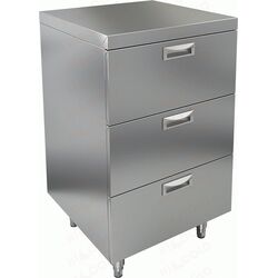Стол с тремя ящиками HICOLD НБМТВ 3-5/7 фото, купить в Липецке | Uliss Trade
