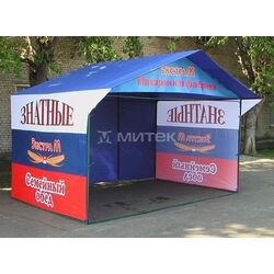 Реклама на палатках фото, купить в Липецке | Uliss Trade