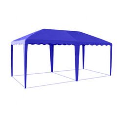 Шатер-беседка Митек 5,0 х 2,5 синяя фото, купить в Липецке | Uliss Trade