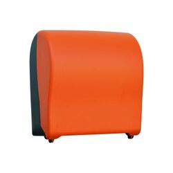 Автоматический держатель бумажных полотенец в рулонах MERIDA UNIQUE SOLID CUT ORANGE LINE фото, купить в Липецке | Uliss Trade