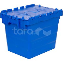 Пластиковый ящик с крышкой 400x300x320 фото, купить в Липецке | Uliss Trade