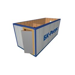 Бытовка с отделкой МДФ панелями БК-01 фото, купить в Липецке | Uliss Trade