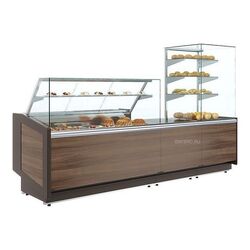 Витрина кондитерская Carboma КС80 SM 1,2-1 BORNEO фото, купить в Липецке | Uliss Trade