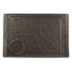 Блюдо для стейка Black Raw 35*24*2,2 см, P.L. Proff Cuisine фото, купить в Липецке | Uliss Trade