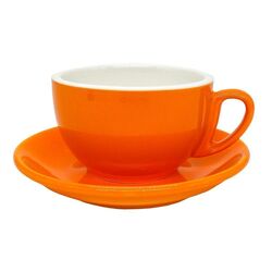 Чайная пара Barista (Бариста) 270 мл, оранжевый цвет, P.L. Proff Cuisine (кор= 36 шт) фото, купить в Липецке | Uliss Trade