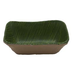 Салатник меламиновый  17.6*10.8*6.5см  P.L. Green Banana Leaf фото, купить в Липецке | Uliss Trade