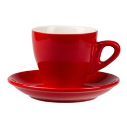 Кофейная пара Barista (Бариста) 280 мл, красный цвет, P.L. Proff Cuisine (кор= 36 шт) фото, купить в Липецке | Uliss Trade