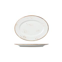 Блюдо овальное 24*17,5 см, фарфор "NOBLE" серия "Grace" фото, купить в Липецке | Uliss Trade
