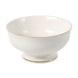 Салатник 21 см, фарфор, 1800  мл,"Aristocrat-Gold". Noble фото, купить в Липецке | Uliss Trade