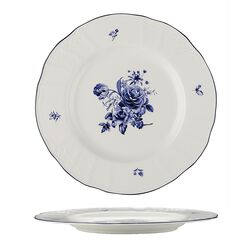 Тарелка круглая 26 см,коллекция "Blue Flower"  P.L. Proff Cuisine фото, купить в Липецке | Uliss Trade