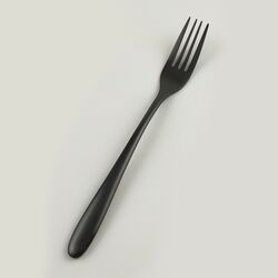 Вилка столовая ,покрытие PVD,черный матовый цвет,серия "Alessi-Black"  P.L. фото, купить в Липецке | Uliss Trade