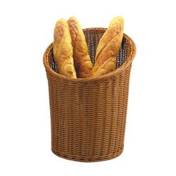 Подставка для выкладки багета плетеная 32*28*42 см бежевая, ротанг, P.L. Proff Cuisine фото, купить в Липецке | Uliss Trade