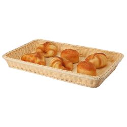 Подставка плетеная для выпечки 53*32,5*6,5 см бежевая, ротанг, P.L. Proff Cuisine фото, купить в Липецке | Uliss Trade