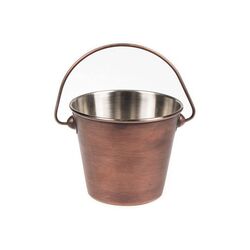 Ведерко Antique Copper для подачи, d 10,5 см, нержавейка, P.L. Proff Cuisine фото, купить в Липецке | Uliss Trade