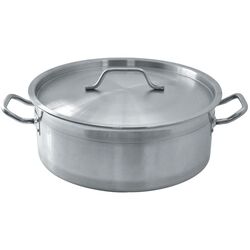 Кастрюля Eco Line низкая с крышкой 800 мл, d=12см h=7,5см, сталь, P.L. Proff Cuisine фото, купить в Липецке | Uliss Trade
