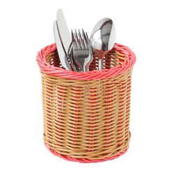 Подставка плетеная для столовых приборов,15*15 см,коричневая P.L.Proff Cuisine фото, купить в Липецке | Uliss Trade