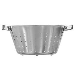 Дуршлаг;сталь нерж.;D=28,H=13,L=33см;металлич. фото, купить в Липецке | Uliss Trade