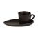 Чашка с блюдцем Black Raw Espresso 100 мл, P.L. Proff Cuisine фото, купить в Липецке | Uliss Trade